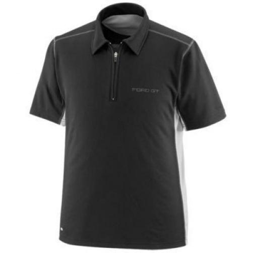 2005 2006 ford gt gt40 size medium or large black grey 1/4 zip sport shirt!