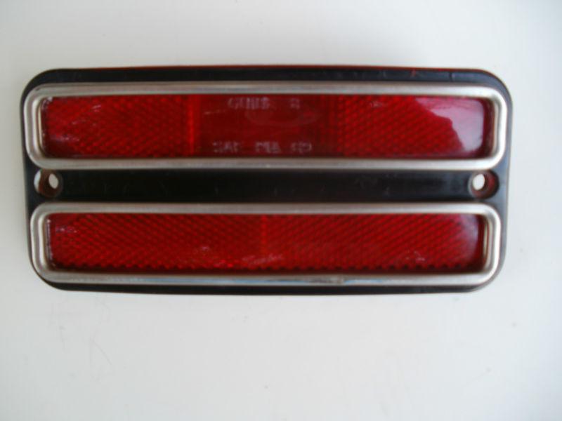 1968, 69, 70, 71 or  72 chevy/gmc truck side marker light - red - used