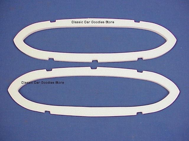 1951 ford tail light lens gaskets (2) new!