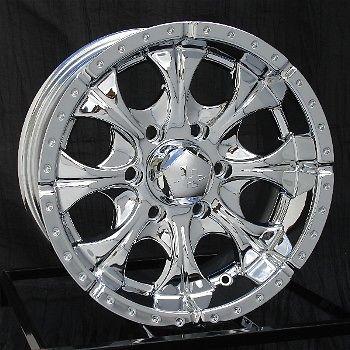 16 inch chrome wheels/rims chevy gmc 1500 6 lug truck avalanche yukon helo maxx