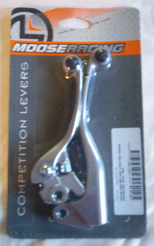 Moose racing competition lever set - black  complete set 0610-0113