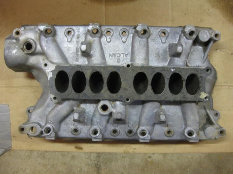 Ford 5.8 lower intake manifold bare e8te 9k461 bb