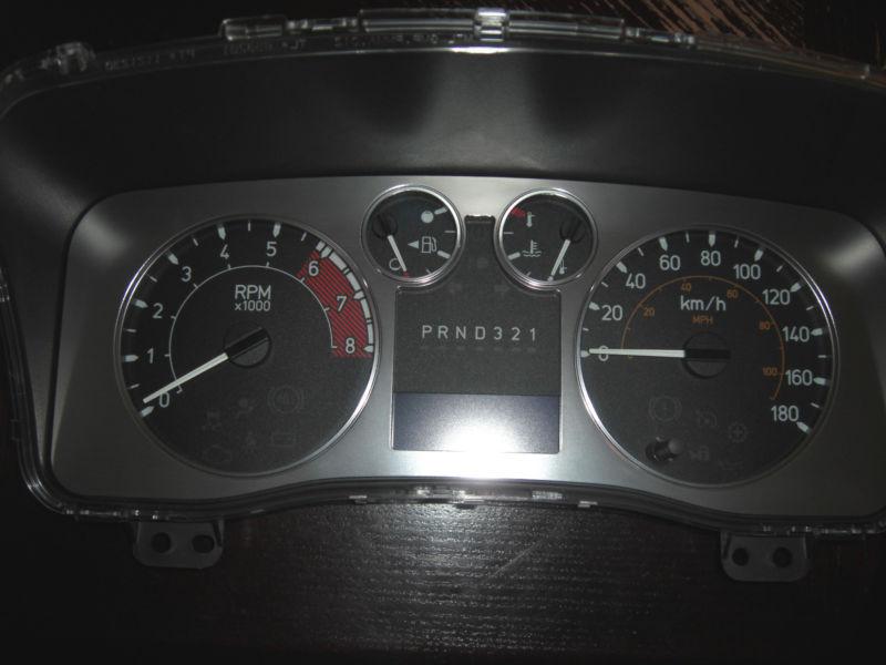 2006-2010 06-10 gm hummer h3 h3t suv sut new chrome speedometer cluster 25946695