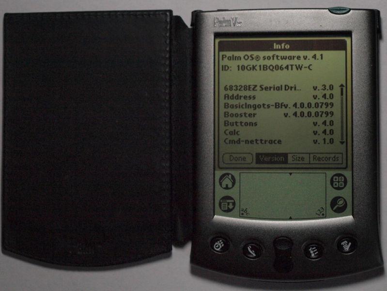 Palm vx os4.1, works with ficht/ etec diagnostic software version 2.6