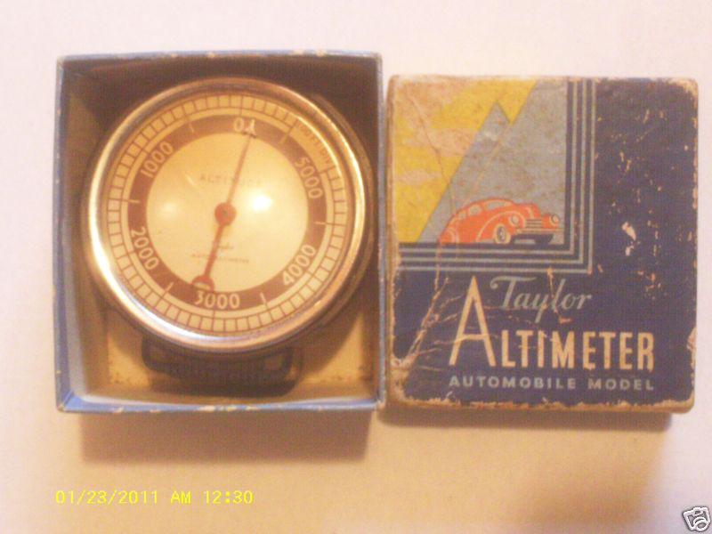 Taylor altimeter  # 2068c   ===free postage ==1932 ford fund