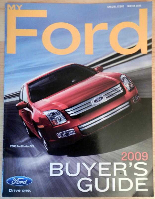 Special issue winter 2009 myford magazine buyers guide brochure ft ford fusion