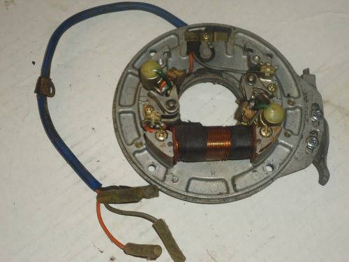 Yamaha mariner 15 9.9 outboard stator ignition plate points style complete