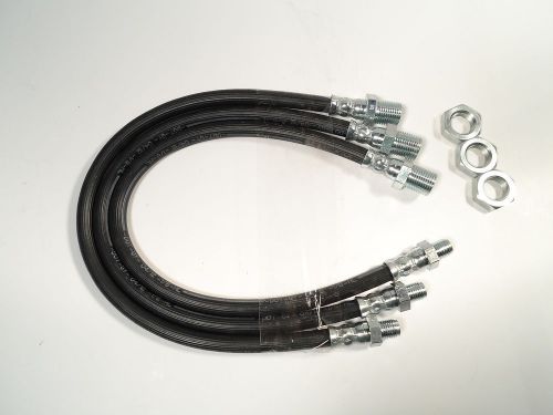 Commer 8cwt &amp; express delivery van brake hose kit (2 front &amp; 1 rear)  kl57304