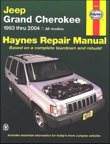 Jeep grand cherokee repair manual 1993-2004