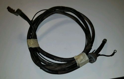 Bmw e30 remote battery positive cable - original &amp; very good condition