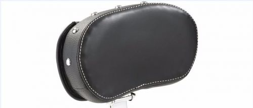 Indian genuine leather deluxe driver backrest pad only black 2879542-02