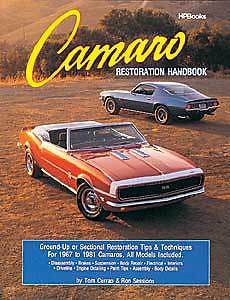 Hp books 0-895-863758 book: camaro restoration handbook