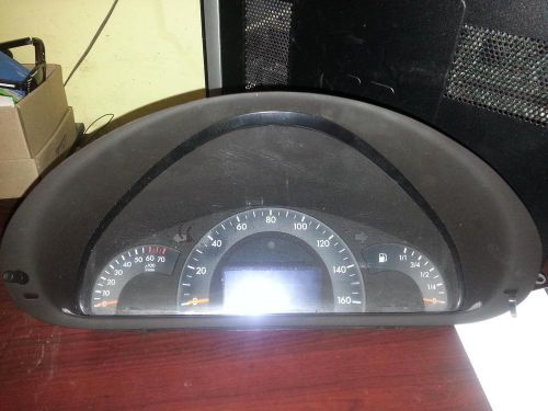 Mercedes mercedes c-class speedometer 203 type; (cluster), c230 (cpe), mph 02