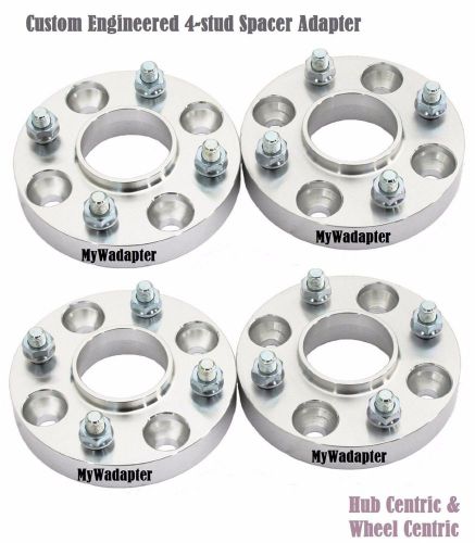 Wheel spacer adapters 25 mm 4x100 to 4x114.3 hub centric bmw e36 a set 4 pcs