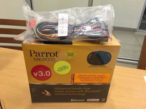 New! parrot mki9000 advanced bluetooth hands-free car and music kit