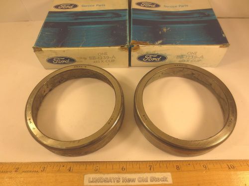 2 pcs in 2 ford boxes f-truck &#034;cup&#034; outer (rear bearing) koyo 453x nos