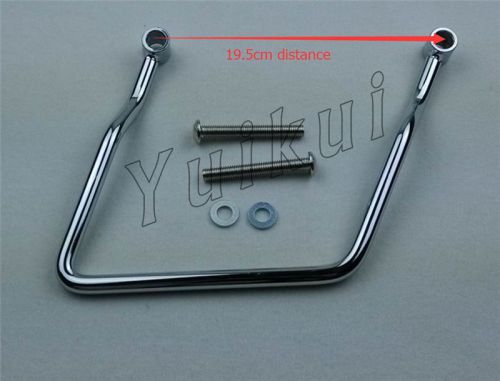 Honda vt 400 / vlx 400 shadow motor steel saddle bag support bars mounts bracket