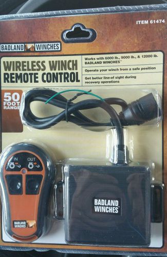 Badland winches wireless winch remote control 61474 new 792363614740