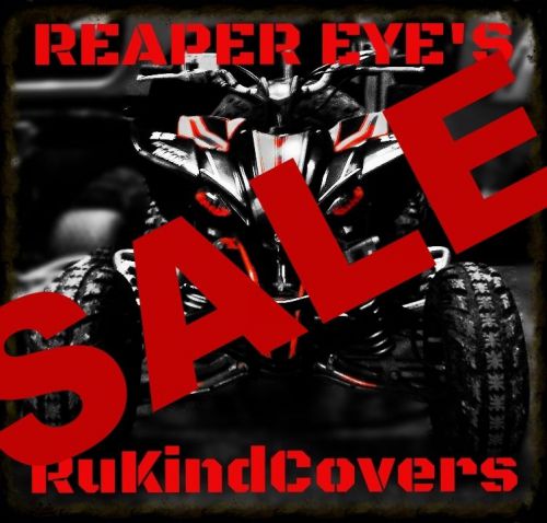 2016 yamaha raptor 350/700/yfz450 wolverine reaper headlight covers