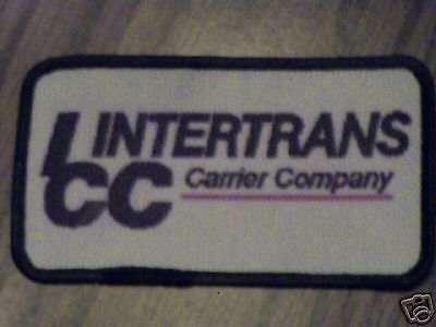 Intertrans carrier company work,collect  hat cap patch