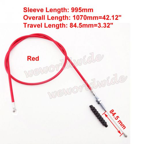 Red clutch cable for ssr thumpstar baja crf50 crf70 lifan bse kayo pit dirt bike