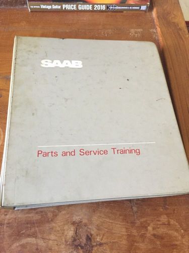 1986 saab parts and service information manual oem parts and service training
