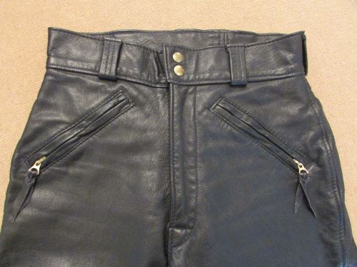 Langlitz leather pants, vintage, 28x31