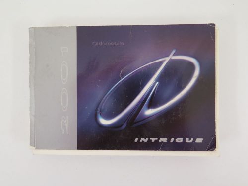 2001 oldsmobile intrigue owners manual guide book