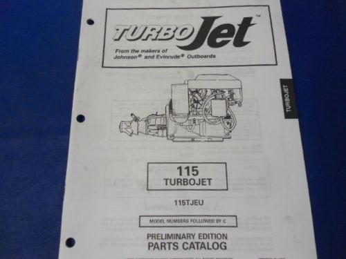1996 evinrude johnson parts catalog , 115 turbojet, 115tjeu models