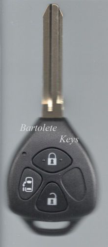 Remote key shell fits 2007 2008 2009 2010 toyota yaris