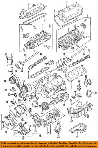 Mitsubishi oem 97-04 montero sport oil pump-drive gear md184887