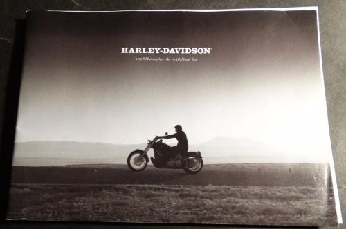 2008 harley-davidson motorcycles brochure catalog 5&#034; x 7&#034;  58 pages (275)