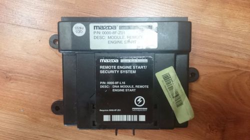 Mazda remote start module 0000-8f-z01