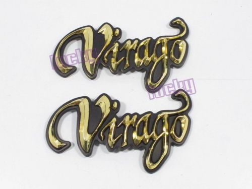 Tank emblem badge decal for yamaha virago xv 920 250 535 750 1000 1100 e13 l#7