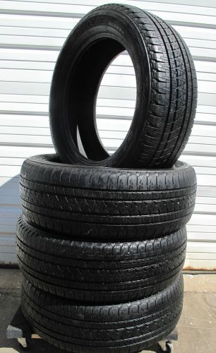 255-55-20 bridgestone dueler alenza h/l set of four tires 2555520 107h