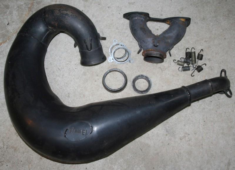Used bikeman bmp performance exhaust & y-pipe for arctic cat f7 700 2004