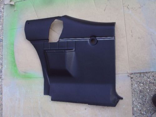 73 74 amc amx javelin lh rear side panel w/ seatbelt cutouts
