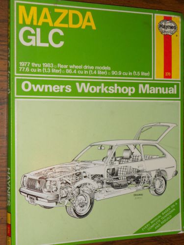 1977-1983 mazda glc shop manual /  service book 78 79 80 81 82