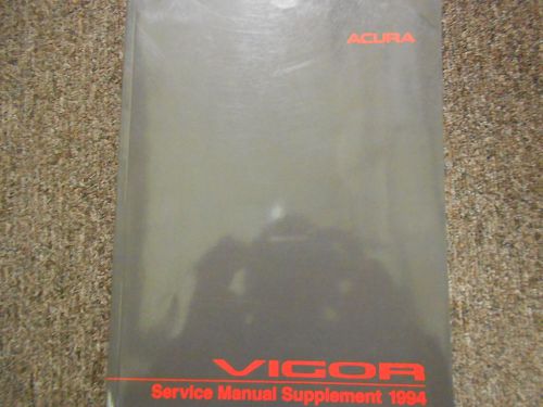 1994 acura vigor service repair shop manual supplement factory oem book 94 used