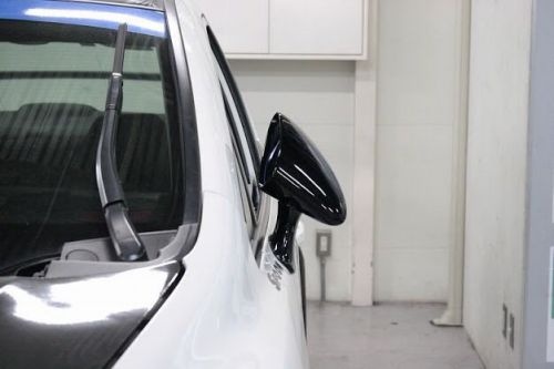 06-11 honda civic sedan spoon style side mirrors in black manual (blue mirror)