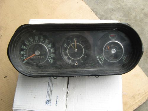 1963 64 65 62  nova gauge dash