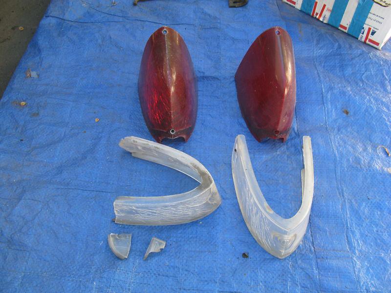 1953 1954 1955 1956 cadillac tail light lens back up 54 55 56 used