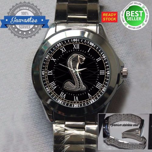 New mustang shelby cobra gt500 logo  wristwatches
