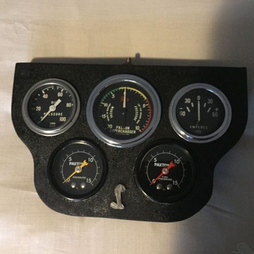 Paxton supercharger gauges mcculloch ford gt cobra mustang hot rod
