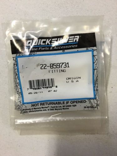 New quicksilver fitting  pn# 22-859731- free shipping