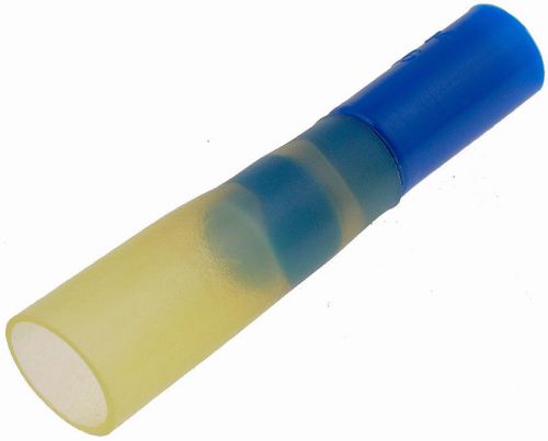 Blue 10pk 16-14 gauge female bullet water proof terminals .157&#034; - dorman# 85268