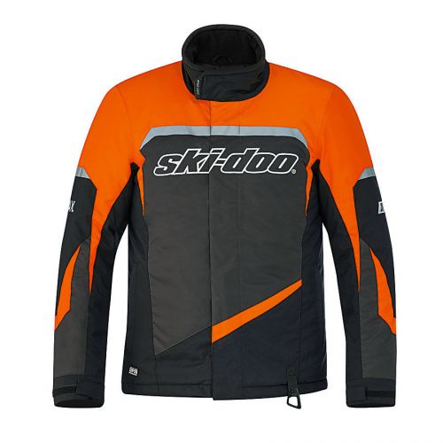 2017 mens ski-doo holeshot jacket - orange