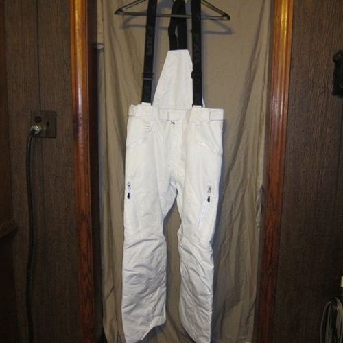Nwot fxr icy winter white recon snowmobile pants bibs ladies womens size 8