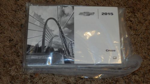 2015 chevy cruze owners manual set new free shipping 15