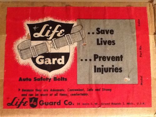 Before manditory seat belt pre-1964 life gard grand rapids, mi nos